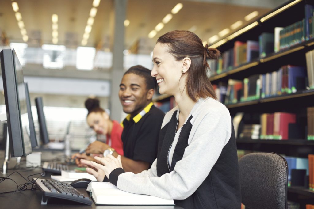 Students Using Computers iStock_000037354468_Medium