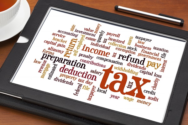 tax word cloud